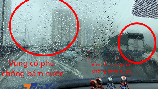 Chống bám nước cho kính xe hơi giá rẻ - thực hư tác dụng?