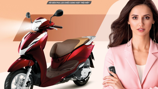 Xe ga quốc dân Honda Lead ra mắt phiên bản mới với khả năng chống trộm, trang bị Smart Key ở mọi phiên bản