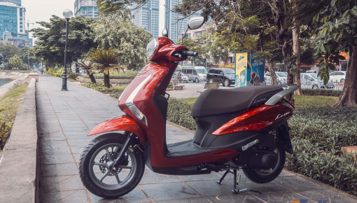 Yamaha Latte - “Ngọt ngào” cho phái nữ, cạnh tranh trực tiếp với Honda Lead