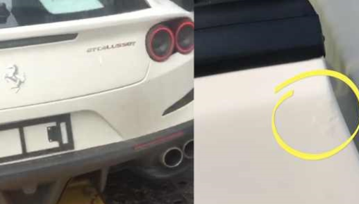 Bỏ ra gần 9,5 tỷ đồng để mua siêu xe Ferrari, nhà giàu Trung Quốc tá hoả phát hiện có vết nổ sơn