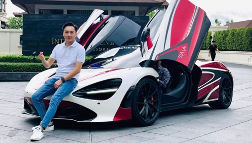 Cường "Đô-la" đích thân lái McLaren 720S từ Bangkok xuống Pattaya để khảo sát cho Asean Rally 2020