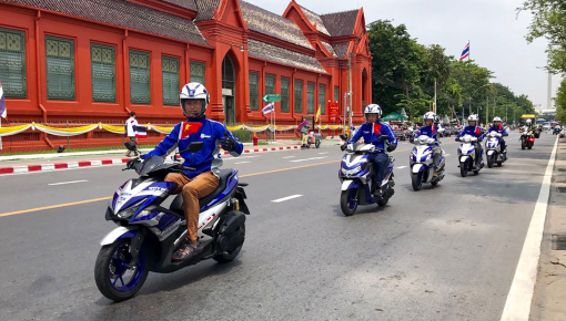 Thử thách chạy Yamaha Blue Core qua 2 quốc gia và con số tiêu thụ nhiên liệu bất ngờ