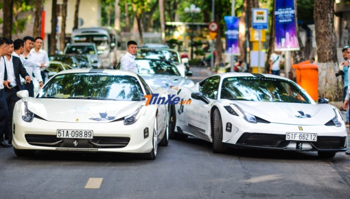 Bộ sưu tập siêu xe Ferrari của đại gia Việt