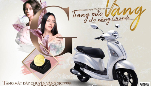 Cơ hội khủng: Mua Grande nhận ngay vàng SJC 9999