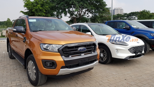 Trước giờ G VMS 2019, Ford Escape 2020 cùng Ford Ranger Raptor độ Hamer xuất hiện tại triển lãm