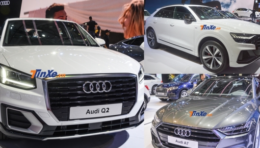 Chiêm ngưỡng bộ 3 Audi với những nâng cấp nhẹ ngoại thất và cả động cơ tại triển lãm VMS 2019