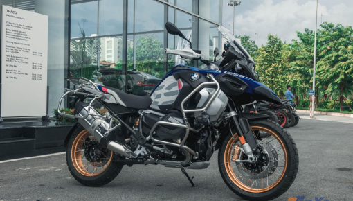 Đánh giá BMW R1250GS: Mẫu xế phượt hoàn hảo với thân hình "khủng long" đồ sộ