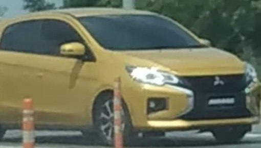 Mitsubishi Mirage 2020 lộ diện trần trụi trước ngày ra mắt, thiết kế giống Xpander