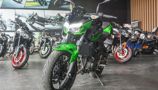 Naked bike cỡ nhỏ Kawasaki Z400 đã có mặt tại đại lý, giá bán ra 149 triệu đồng