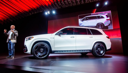 SUV hạng sang Mercedes-AMG GLS 63 2021 chính thức trình làng với lazăng cực đẹp