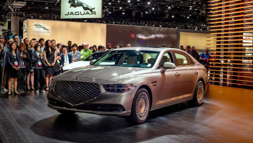 Sedan hạng sang Genesis G90 2020 lộ diện với thiết kế và sức mạnh mới