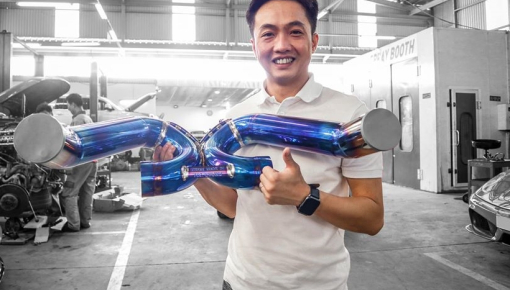 Câu chuyện đằng sau ống xả hàng thửa của McLaren 720S do Đàm Thu Trang tặng cho Cường "Đô-la"