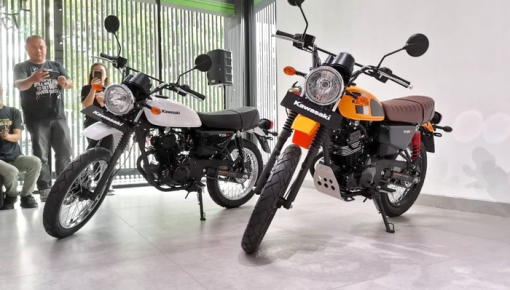 Bản đặc biệt Kawasaki W175TR ra mắt để cạnh tranh với Yamaha XSR155, giá bán hơn 50 triệu