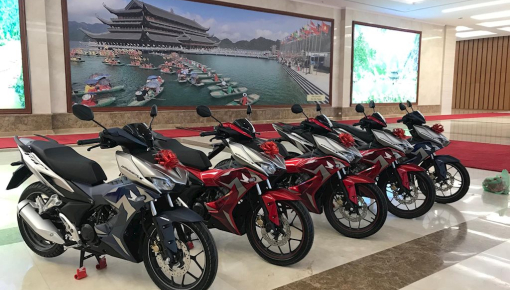 Honda Winner X và Honda Lead chính là phần thưởng cho đội tuyển bóng đá Việt Nam vừa vô địch SEA Games 30