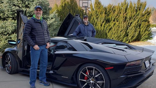 Sự thật hãng siêu xe Lamborghini tặng Aventador S mui trần cho cha con tạo ra Aventador bằng máy in 3D