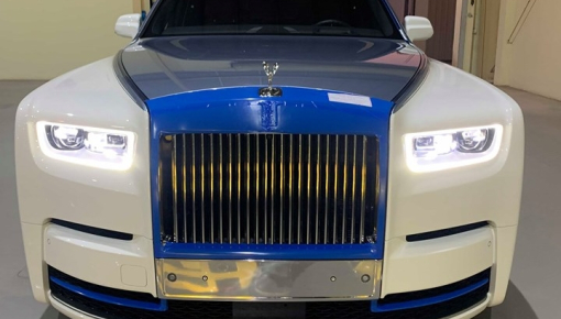 Cận cảnh Rolls-Royce Phantom VIII mới từ Lào du nhập vào Việt Nam