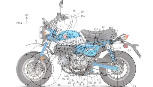 Lộ bản vẽ được cho là Honda Monkey phiên bản xe tay ga khiến nhiều người tò mò