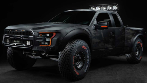 Chiêm ngưỡng chiếc xe bán tải "khủng long" Ford F-150 Raptor với động cơ 9,1 lít của ông chủ đội bóng chày
