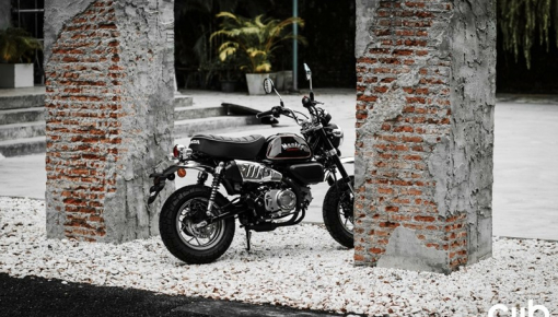 Honda Monkey ra mắt thêm 1 phiên bản đầy nam tính mang tên The Immortal Black Edition