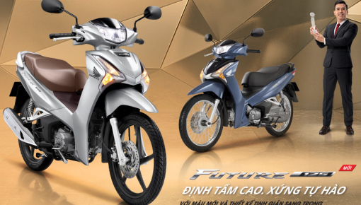 Honda Future 125 ra mắt phiên bản mới ấn tượng hơn với giá không đổi