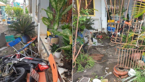 Tây Ninh: Xe côn tay Honda Sonic 150R tông thủng hàng rào nhà dân, nam thanh niên tử vong