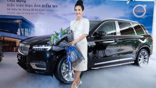 Nữ diễn viên Diễm My tậu xe Volvo đắt nhất tại Việt Nam
