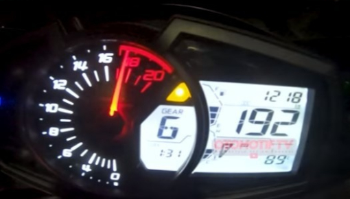 Kawasaki ZX-25R nguyên bản đạt vận tốc tối đa 192 km/h
