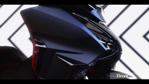 Xe ga phân khối lớn Honda Forza 750 lộ diện với ngoại hình đồ sộ, trang bị cánh gió và phuộc hành trình ngược