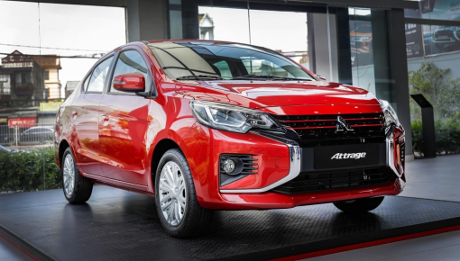 Nỗ lực “đua top”, Mitsubishi Attrage bất ngờ bán vượt cả Kia Soluto trong tháng 10