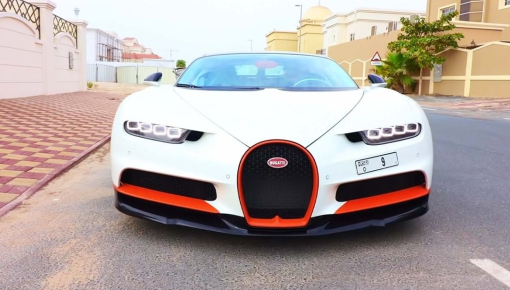 "Dân chơi" chi 7 triệu USD để mua biển số độc cho siêu xe Bugatti Chiron Sport