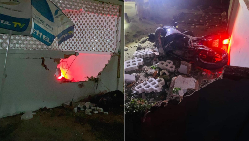 Tiền Giang: Điều khiển mô tô Suzuki GSX-R150 đâm thủng tường nhà dân, nam thanh niên tử vong