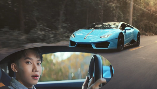 Bóc tách các phân cảnh có siêu xe Lamborghini Huracan trong MV mới của "gà cưng" Sơn Tùng M-TP