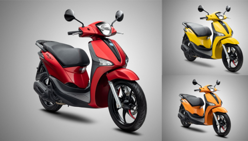 Piaggio Liberty S có thêm màu mới trẻ trung, giá 58,5 triệu đồng