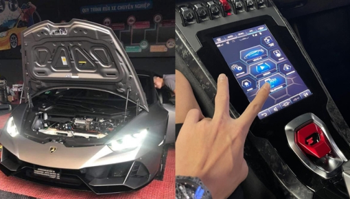 Động thái đầu tiên của người mang Lamborghini Huracan EVO về nước, ngầm khẳng định xe đã vào Sài thành