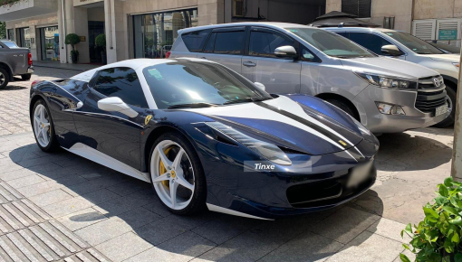 Ferrari 458 Spider biển tứ quý 8 tái xuất Sài thành với ngoại thất khác lạ qua bộ áo mới như xe đua hiếu chiến