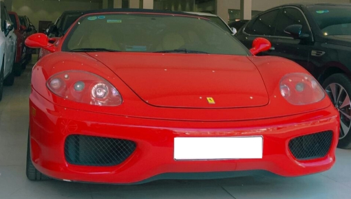 Ferrari 360 Spider hơn 20 tuổi được chào bán lại với đại gia Việt bằng giá xe Porsche Taycan 4S
