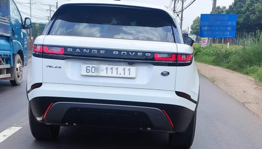Xe Range Rover mang siêu biển "ngũ quý" 1 ở Đồng Nai khiến dân mạng xuýt xoa trước độ may mắn của chủ nhân
