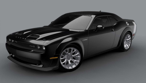 "Vua đường phố" Dodge Challenger Black Ghost 2023 tái xuất: Chỉ 300 xe sản xuất, công lực đến 807 mã lực