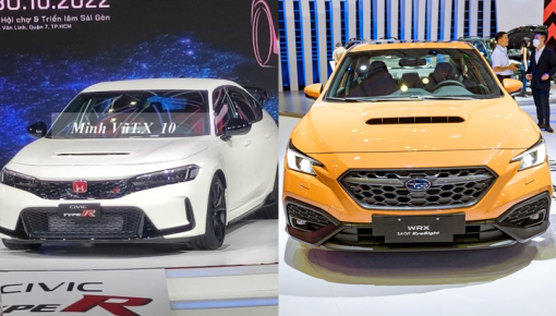 So sánh nhanh Subaru WRX - Honda Civic Type R: Công nghệ ngập tràn, số sàn thể hiện chất chơi