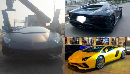 Có bao nhiêu siêu xe Lamborghini Aventador S tại Việt Nam? Bí ẩn về xe mang màu đen nhám