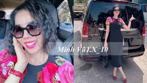 Xe Bentley tứ quý 5 chưa đã, nữ ca sĩ Lệ Quyên tậu MPV hạng sang Mercedes-Benz V250 có giá từ 3,4 tỷ đồng