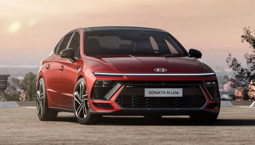 Hyundai Sonata 2024 lộ diện hoàn toàn với thiết kế theo phong cách của Kona mới
