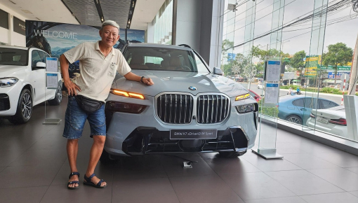 SUV hạng sang BMW X7 2023 đã có mặt tại đại lý, chờ ngày ra mắt Việt Nam