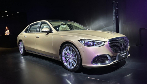 Ngắm thiết kế "bằng xương, bằng thịt" của xe siêu sang tiết kiệm xăng Mercedes-Maybach S580e 2024 sắp bán ở Đông Nam Á