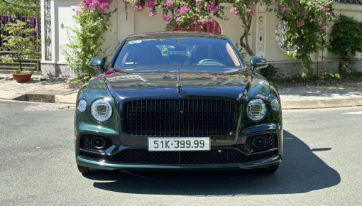 Đánh giá nhanh Bentley Flying Spur nổi tiếng nhất Việt Nam: Từng của 2 tay chơi siêu xe hàng đầu, biển đẹp giá tốt