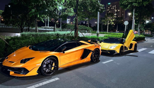Siêu bò hiếm Lamborghini Aventador SVJ Roadster lại vào Nam, chủ xe mới còn có Lamborghini Aventador SV Roadster