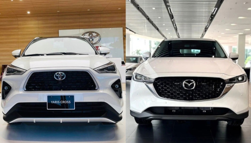 Trong tầm giá 750 triệu đồng, nên mua Mazda CX-5 hay Toyota Yaris Cross?