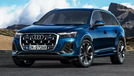 Ra mắt Audi Q7 2024 với đèn pha "xịn sò" hơn, tăng sức đấu BMW X5 và Mercedes GLE