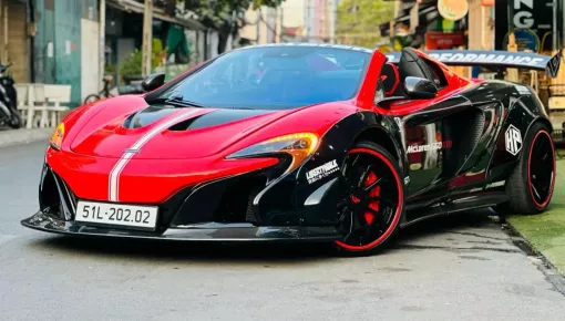 Tự bấm biển cho McLaren 650S Spider nhưng ra số không đẹp, đại gia Việt chuyển sang đăng ký biển đấu giá