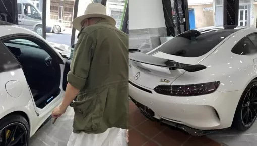 Sang chơi nhà người quen, "Qua" Vũ tiện tay mua luôn chiếc Mercedes-AMG GT R duy nhất đang rao bán